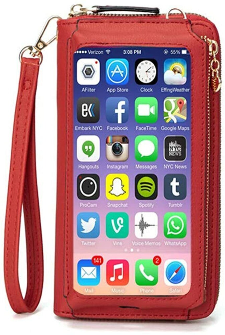 Kitcheniva Crossbody Cell Phone Purse Bag Shoulder Strap Touch Screen
